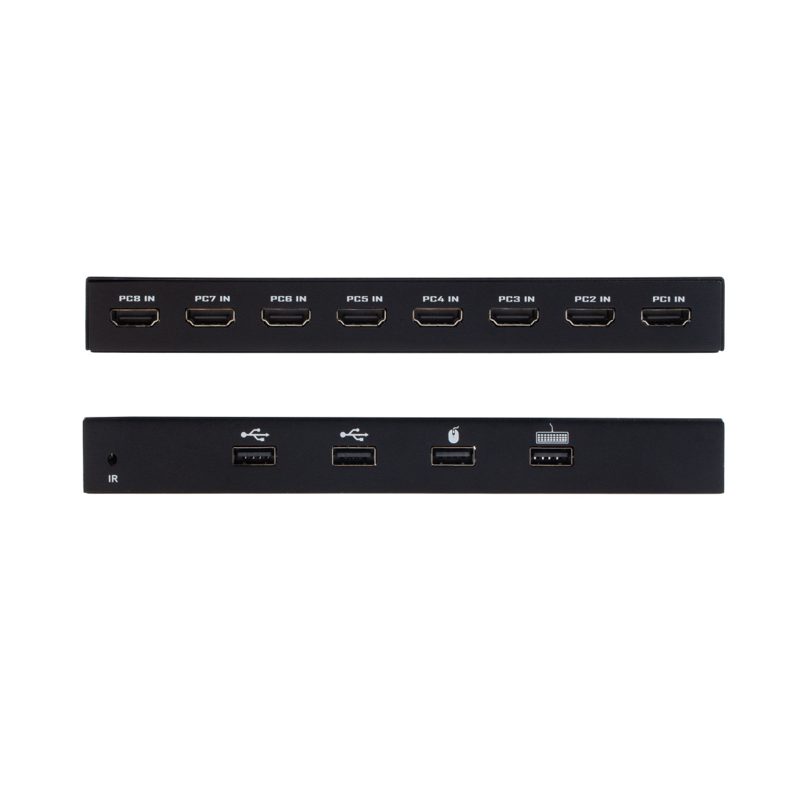4K HDMI Switch 8 in 1 Out, 8 Port HDMI Switch with IR Remote Control, Support 4K@60Hz, 3D, 1080P, HDMI 1.4, HDCP 2.2, Ultra HD for HDTV, PS3/4/5-EX34-A-0-BK