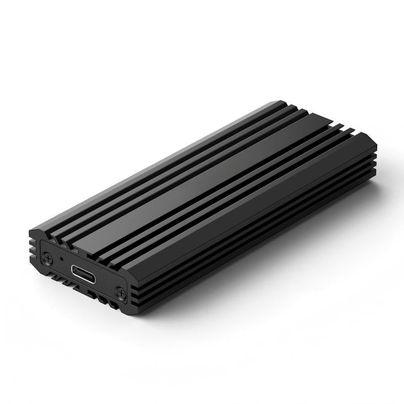 20Gbps USB3.2 Gen2x2 Tool-Free Enclosure for M.2 PCIe NVMe and SATA SSD M.2 Form Factor Compatible with Both B&M (NVME) Hard Disk, Support 2230 2242 2260 2280 ---M6NA