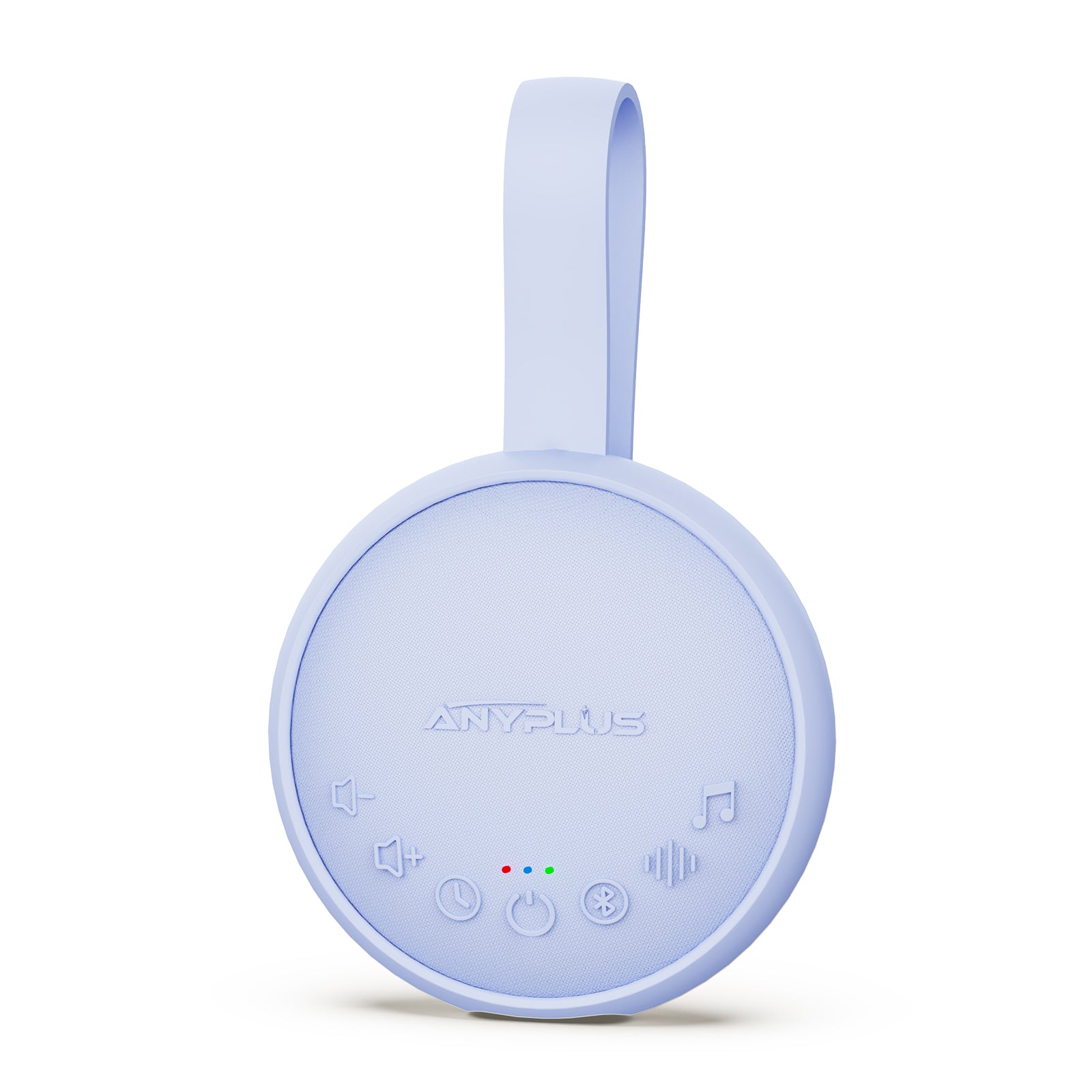 White Noise Sound Machine for Sleeping Adults & Baby, Portable Noise Machine with 24 Soothing Sounds, Bluetooth 5.1, Battery Powered, 3 Timer Settings, Memory Function for Home, Office, Travel