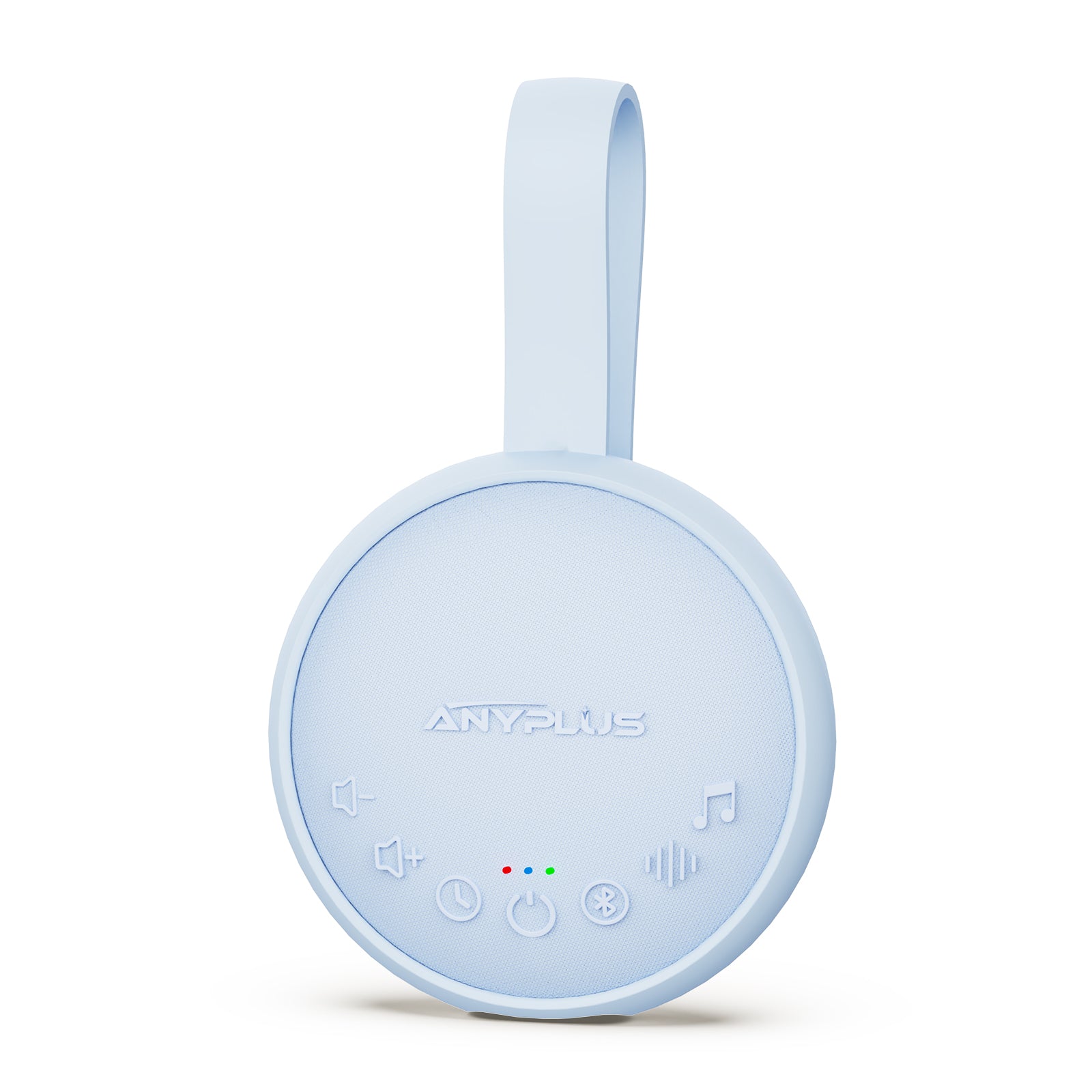 White Noise Sound Machine for Sleeping Adults & Baby, Portable Noise Machine with 24 Soothing Sounds, Bluetooth 5.1, Battery Powered, 3 Timer Settings, Memory Function for Home, Office, Travel