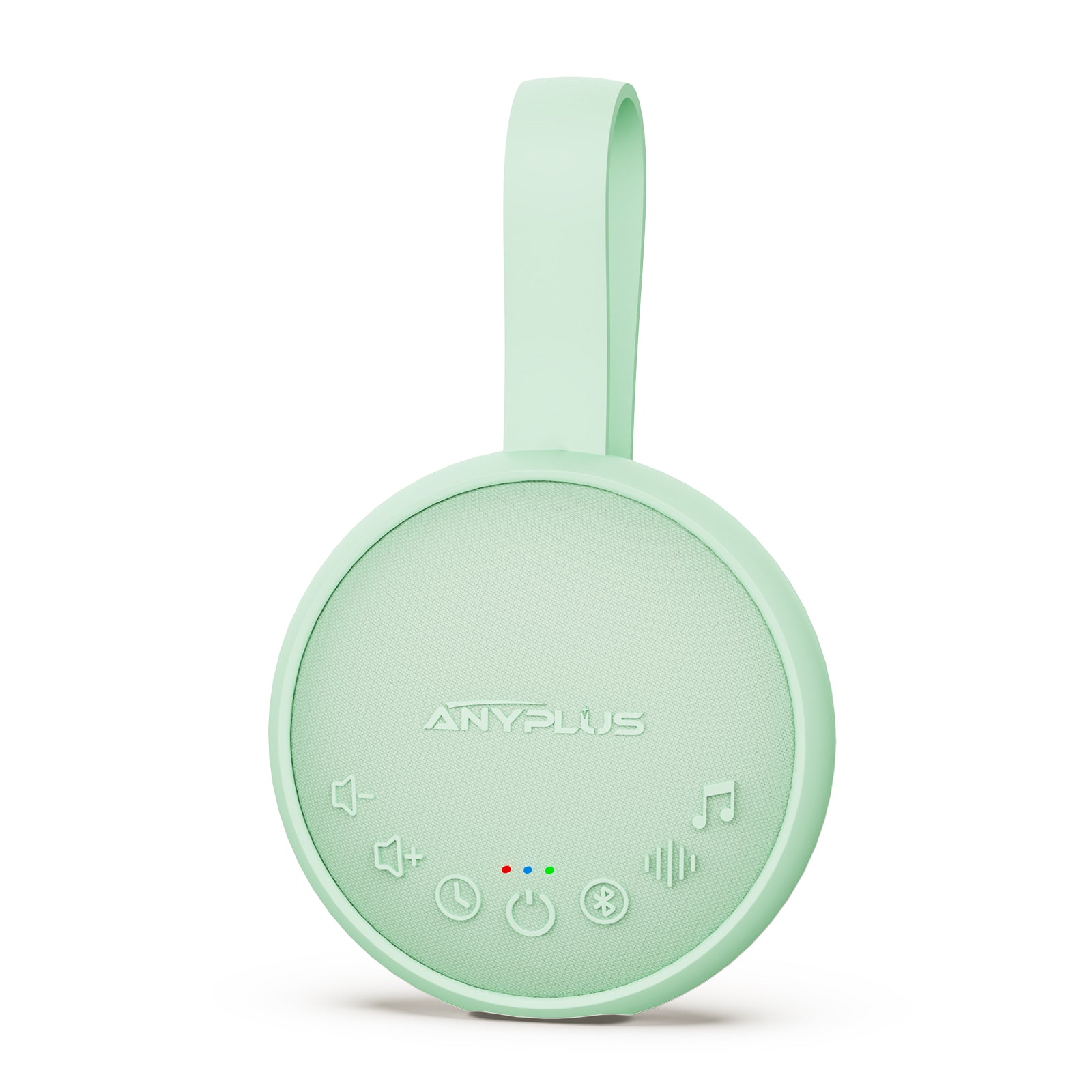 White Noise Sound Machine for Sleeping Adults & Baby, Portable Noise Machine with 24 Soothing Sounds, Bluetooth 5.1, Battery Powered, 3 Timer Settings, Memory Function for Home, Office, Travel