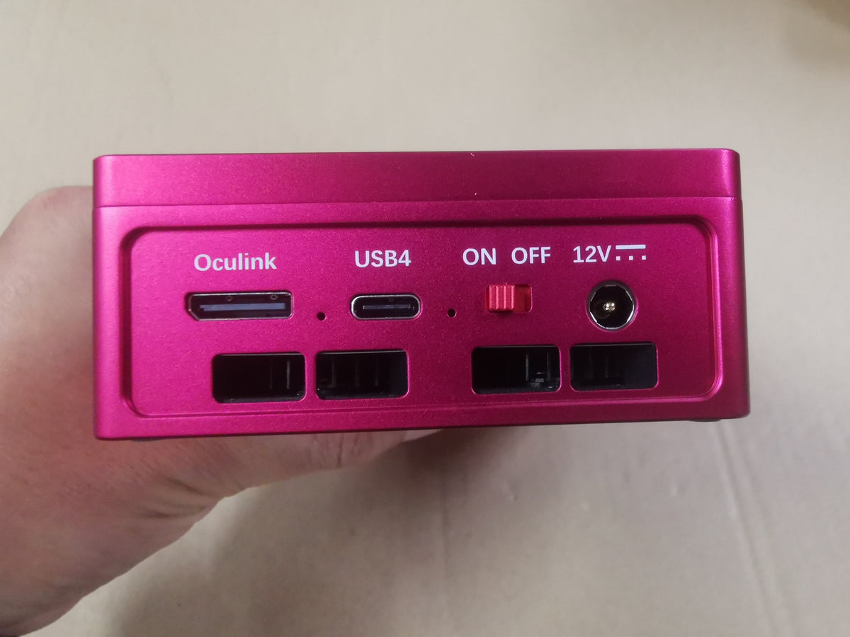 WERO USB4+OCULINK U2/U3 Hard Disk Box Enterprise SSD Solid State Box V-Port Battery Thunderbolt 3/4/5(1XU2-V40-OCULINK)