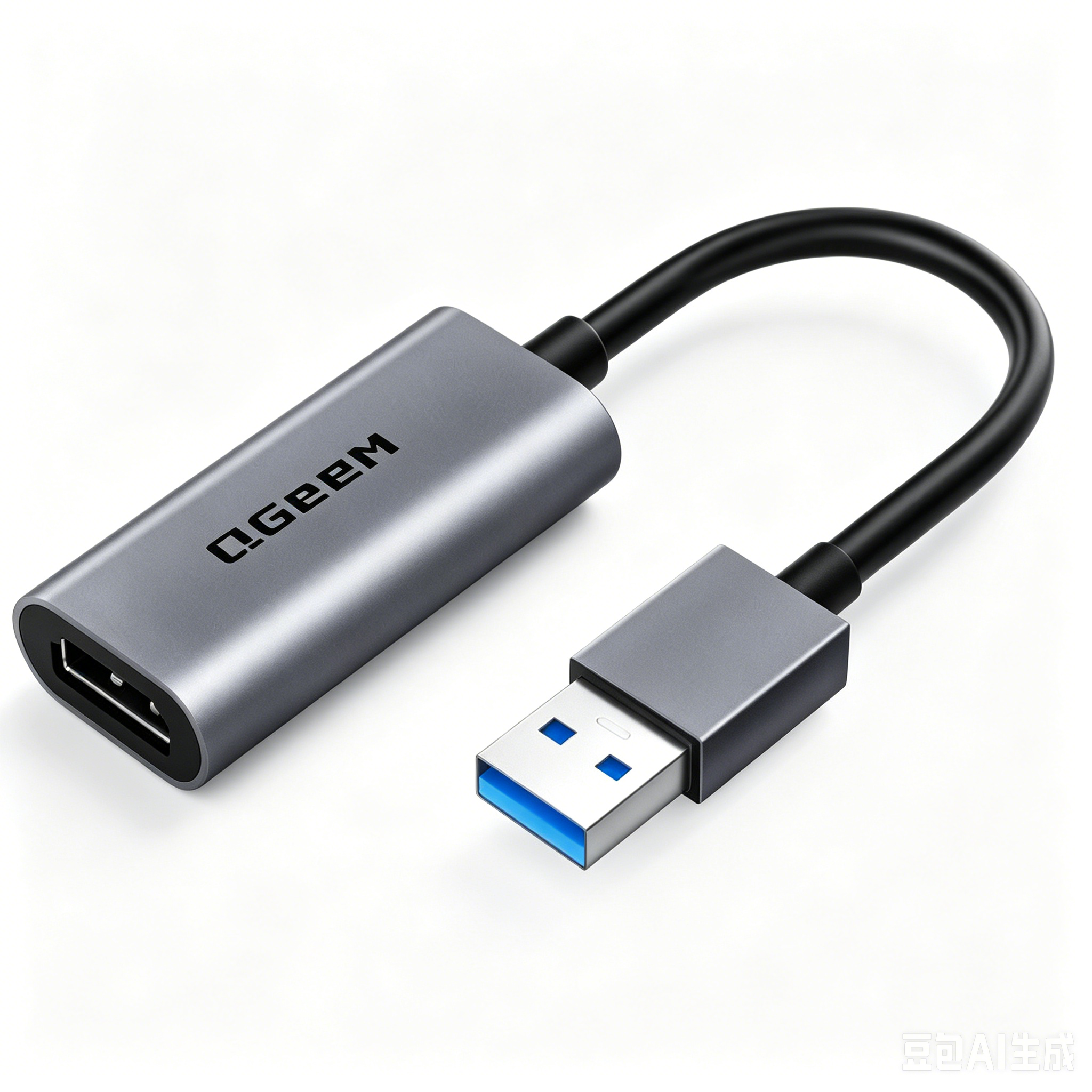 USB to HDMI Adapter, 1080P@60Hz USB 2.0 Male to HDMI Female Multi-Display Cable Converter Suitable for Macos Windows 7/8/10/11 - Driver Installation is Required-UA27-A-0.15