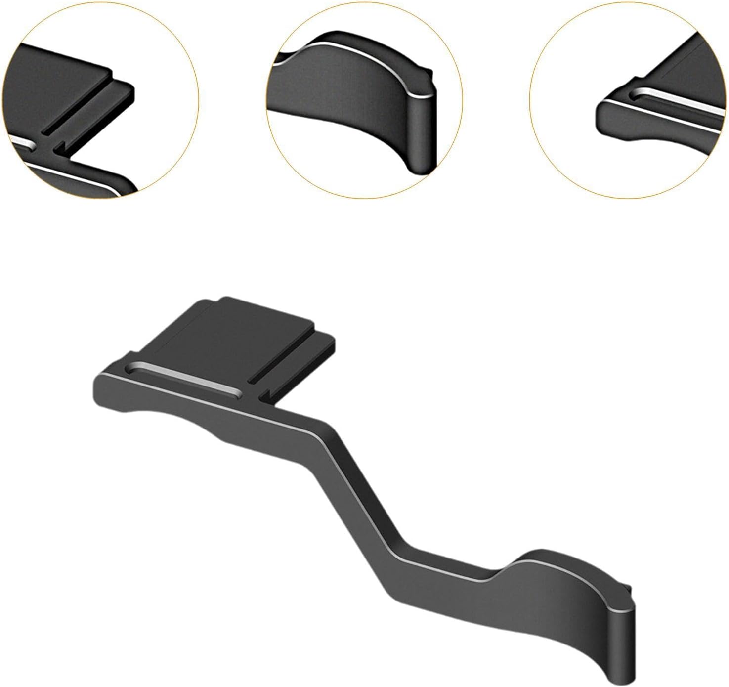 Metal Cap Hot Shoe Thumb Grip Photography Foam Pad Protective Accessory for Mirrorless Camera for XT50--X-T50-4025