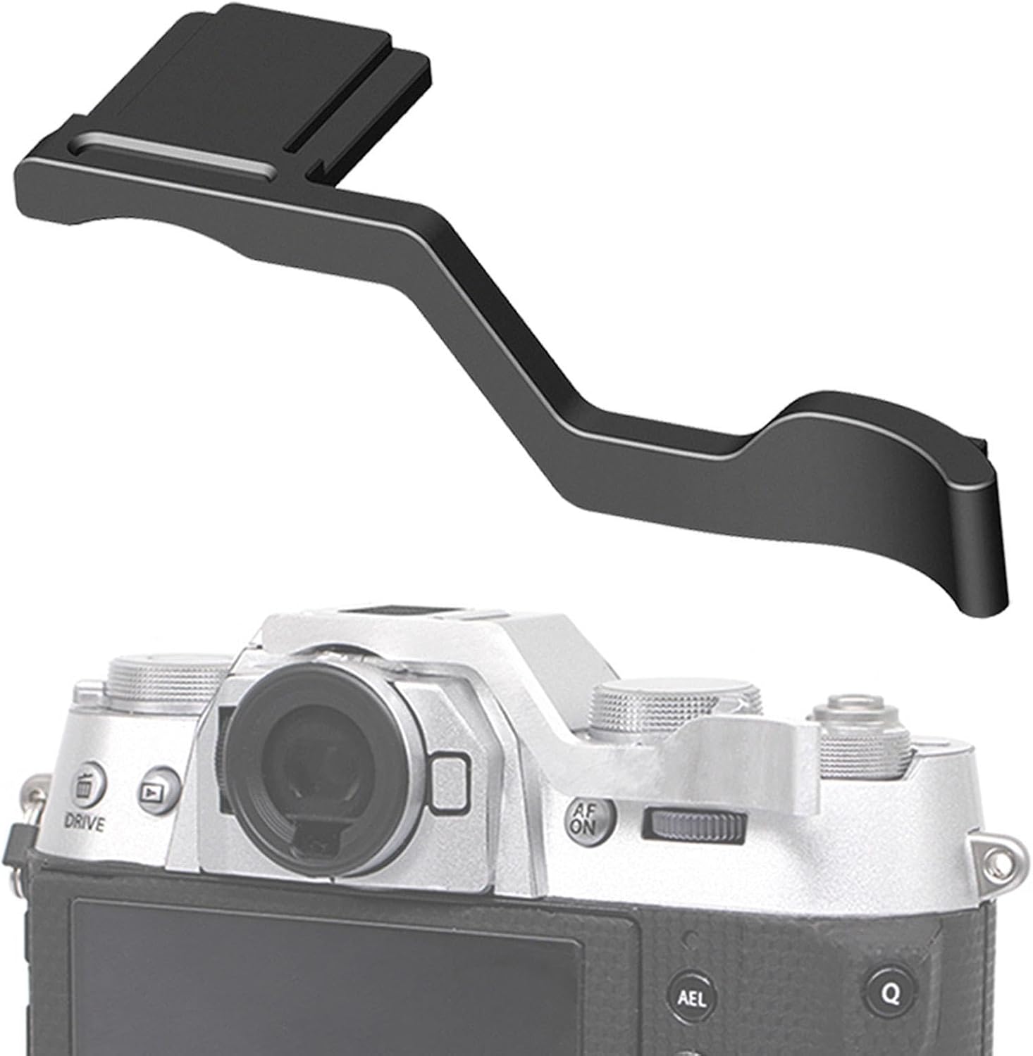 Metal Cap Hot Shoe Thumb Grip Photography Foam Pad Protective Accessory for Mirrorless Camera for XT50--X-T50-4025