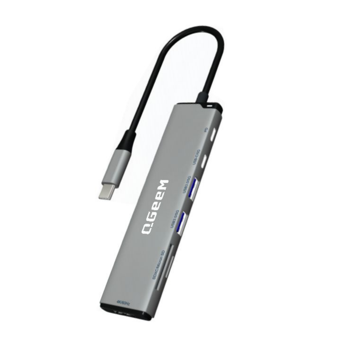 USB-C Hub, DockteckExpand USB-C to USB Adapter (5 in 1) with 4K HDMI, 100W Power Delivery, 5Gbps USB-C Data Port & 2 5Gbps USB-A Data Ports for MacBook Pro/Air, iPad Pro/Air, Dell XPS and More-UH05-17