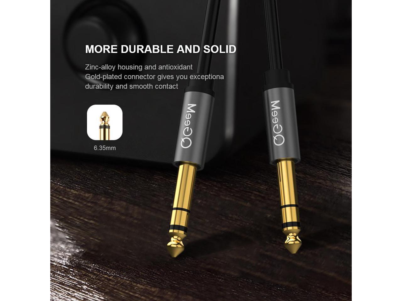 6.35mm/M to 6.35mm/M Audio Cable --AU03-A/B