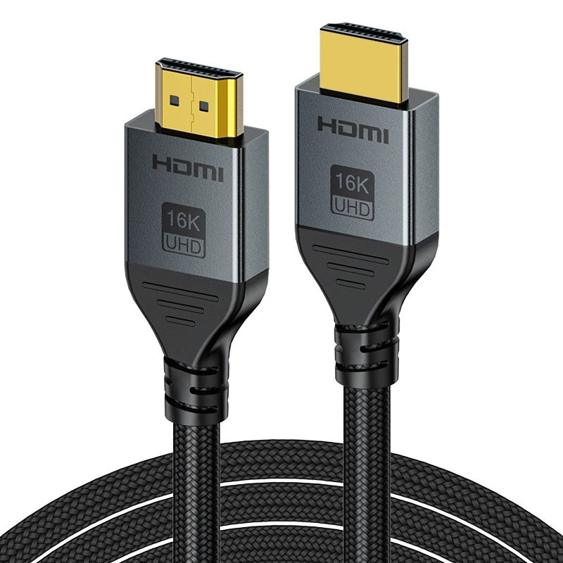 16K@60Hz HDMI 2.2 Cable ,96Gbps Ultra High Speed HDMI Cord, 16K@60Hz 8K@120Hz 4K@480Hz, eARC, Dynamic HDR, DTS:X, HDCP 2.2&2.3 for Roku TV, PS5, Blu-ray Player, Projector
