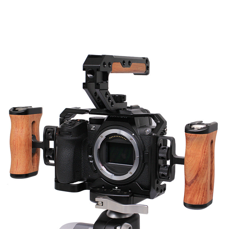 Camera Protection Frame Rig with Arca Base,Video Cage for Vlog Video Shooting,Camera Cage for Nikon Z6III/Z5/Z6/Z7/Z6II/Z7II,