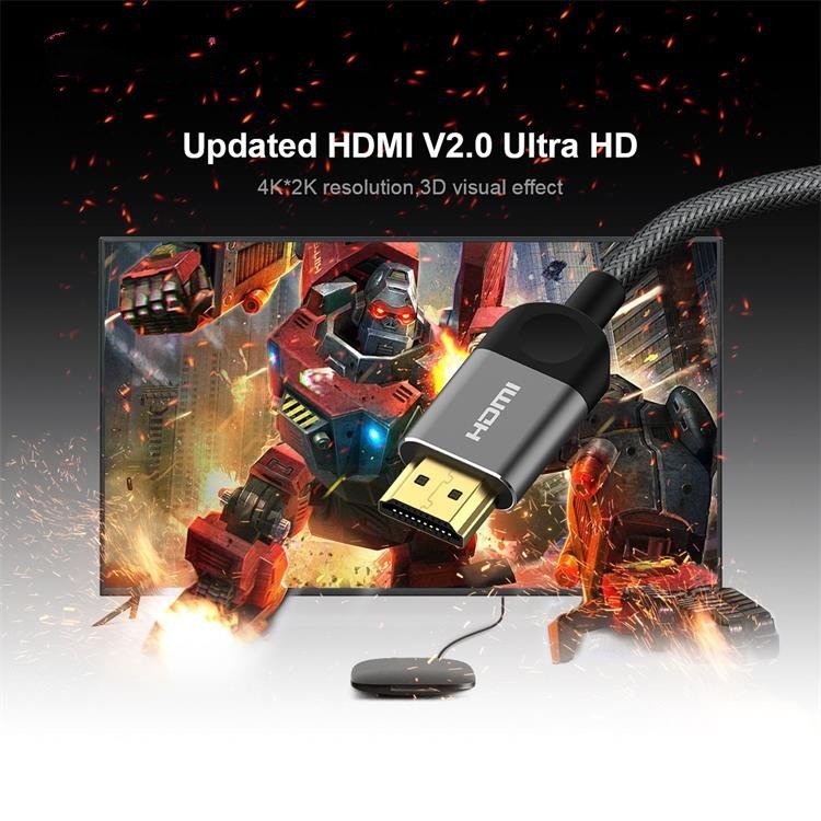 HDMI TO HDMI Cable - 4K High Speed HDMI Cable with Ethernet - 4K 30Hz Video - HDMI 1.4 Cable - Ultra HD HDMI Monitors, Projectors, TVs & Displays -AV14-A