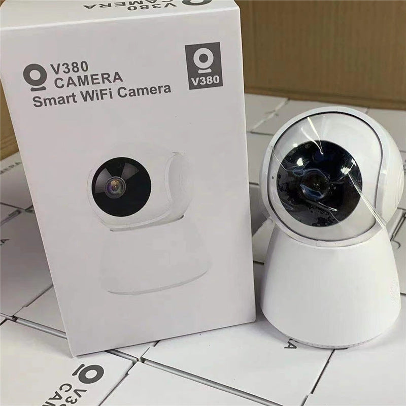 V380 Pro 3MP Wireless WiFi Baby Monitor IP Camera, Two-Way Audio Night Vision Human Motion Detection Wireless Home Surveillance Camera--P0095-1-V1-S1(ES-WI320VS)
