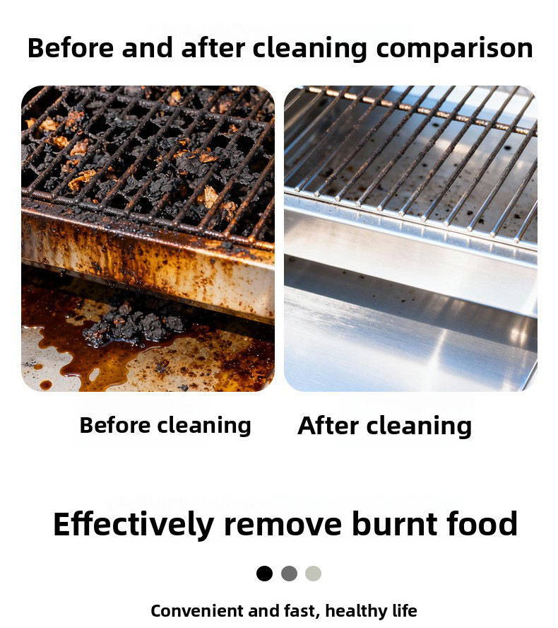 Rechargeable LED Light Roller Grill Brush 304 Food Grade Stainless Steel No Bristles BBQ Accessories