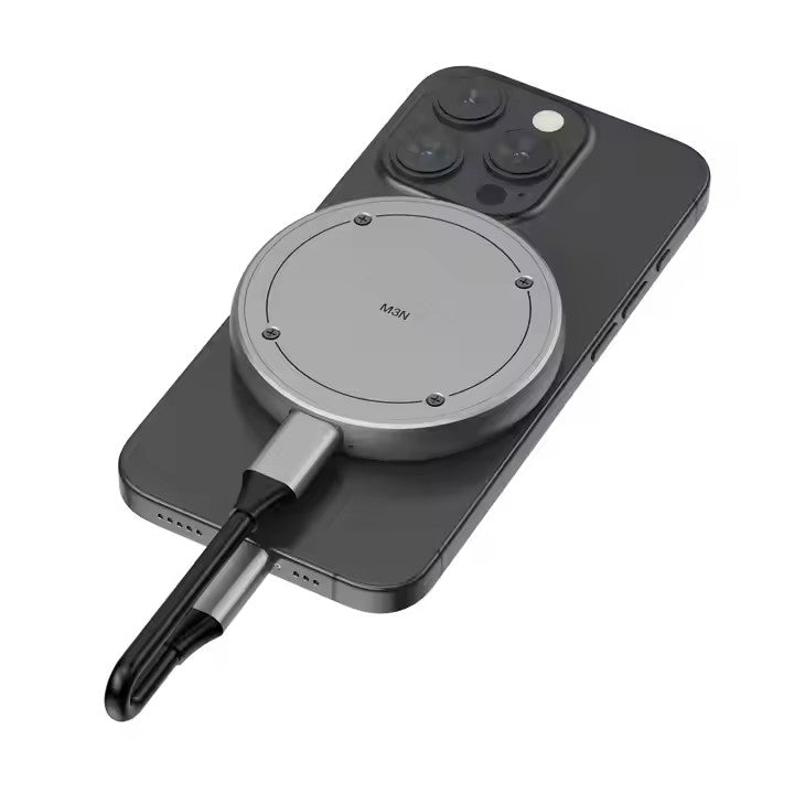 Magnetic 2230/2242 M.2 NVMe SSD Enclosure, 10Gbps USB 3.1 Type - C External SSD Case, Aluminum Portable Enclosure for NVMe M.2 2230/2242 SSD, Compatible with Windows/Mac/Linux/Android - QGeeM