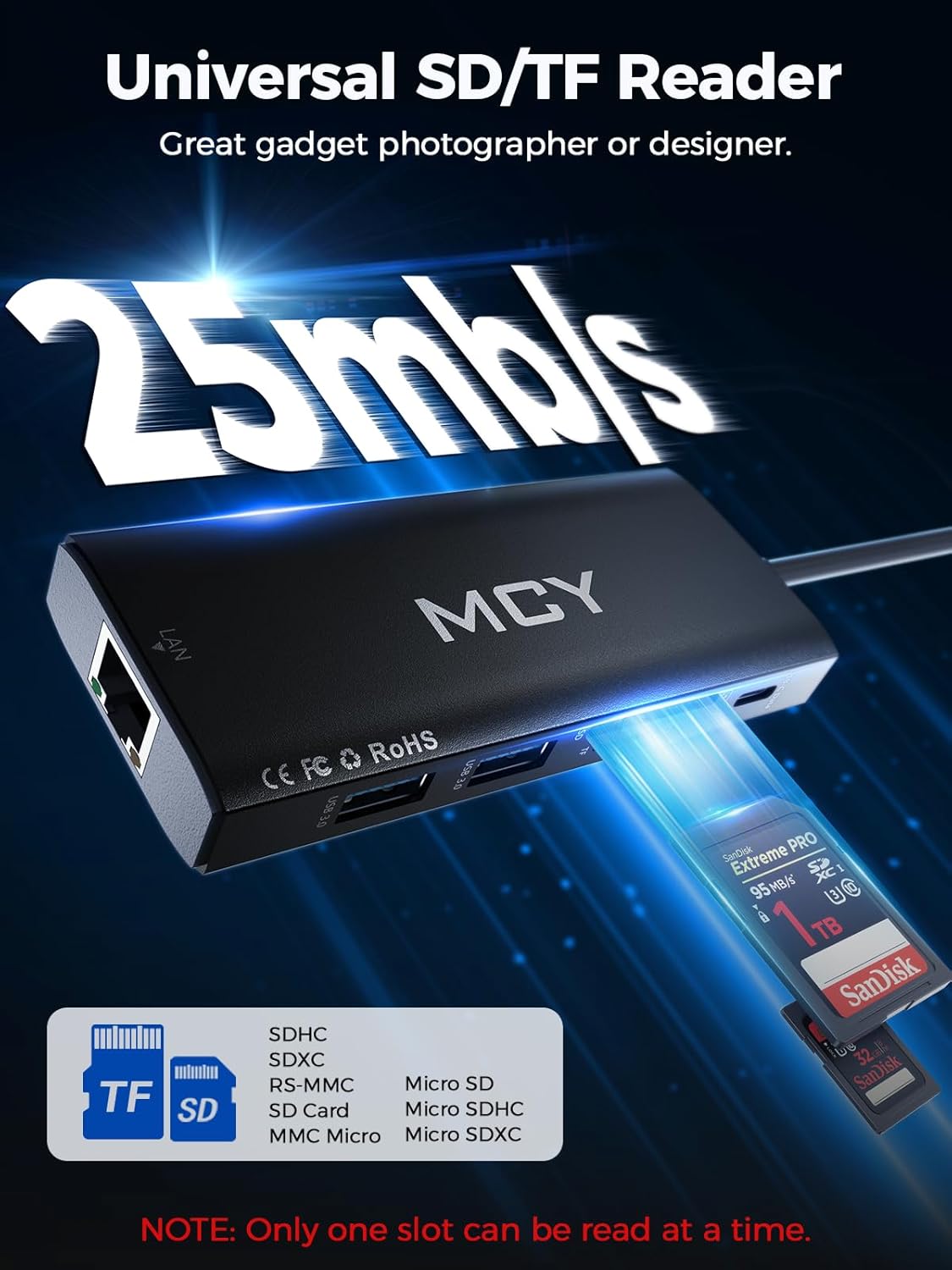 MCY Laptop Docking Station Single 8K@30Hz,Dual Monitor 4K@60Hz,10 in 1 USB C Hub Ethernet,Multiple USB - C to HDMI Adapter PD100W,RJ451000M,USB Data Port,SD/TF2.0,Type C Dongle Dock for MacBook/Dell/HP/Surface - QGeeM