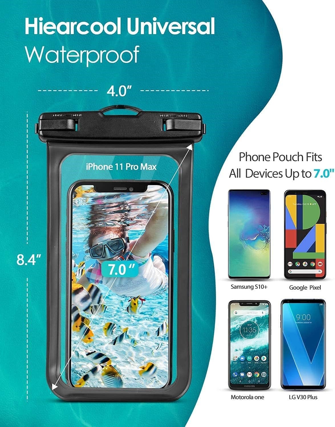 Colorful Waterproof Phone Pouch - QGeeM