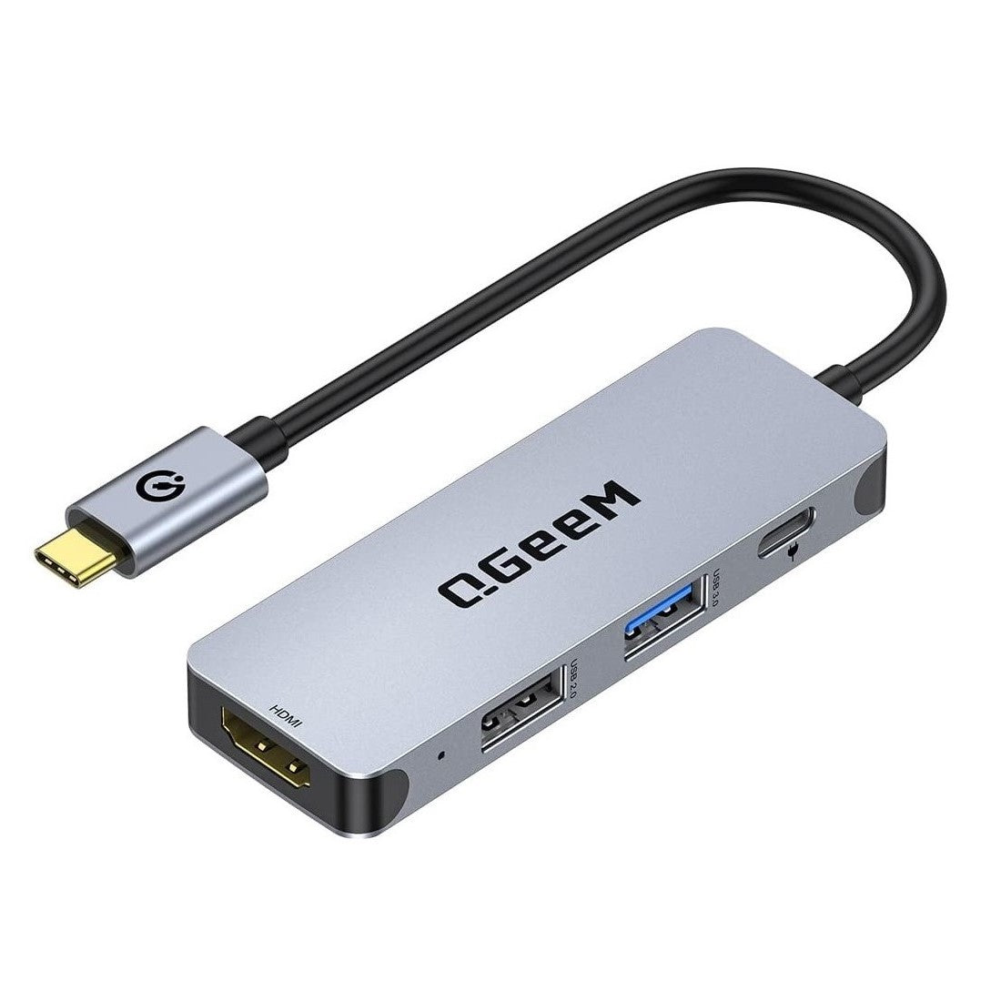 QGeeM 4-in-1 USB C Hub - QGeeM