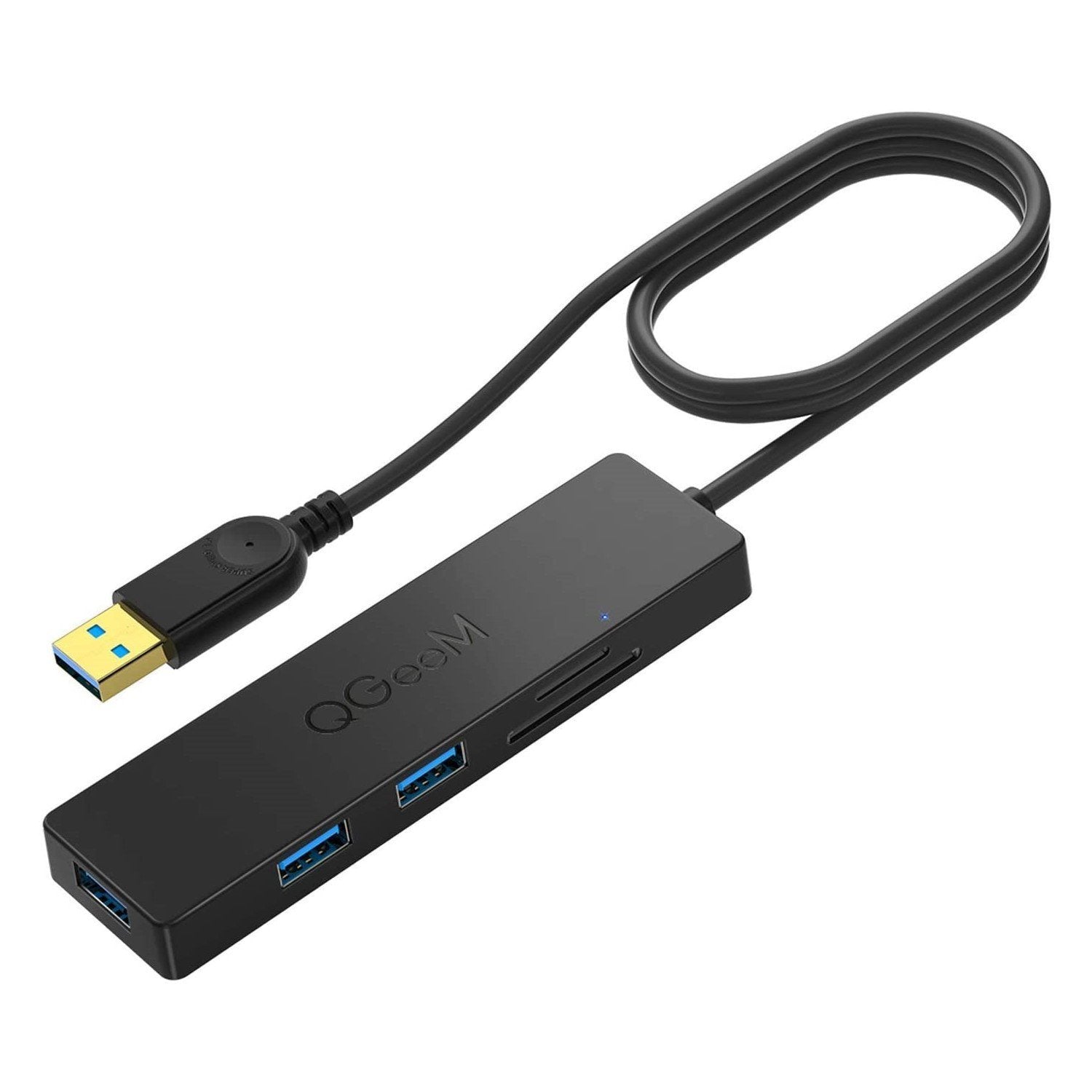 QGeeM 5-in-1 USB 3.0 Hub - QGeeM