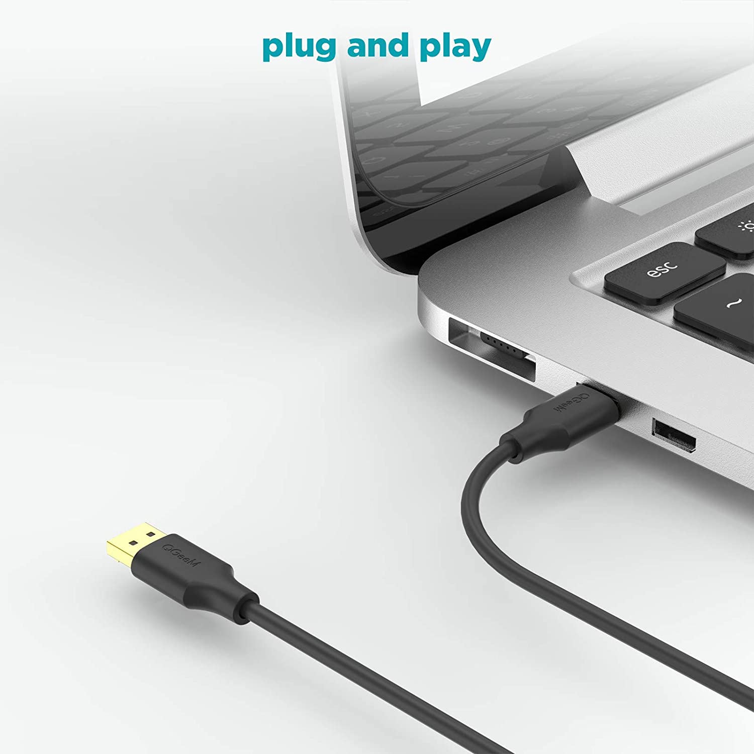 QGeeM DisplayPort to DisplayPort 4K Cable - QGeeM