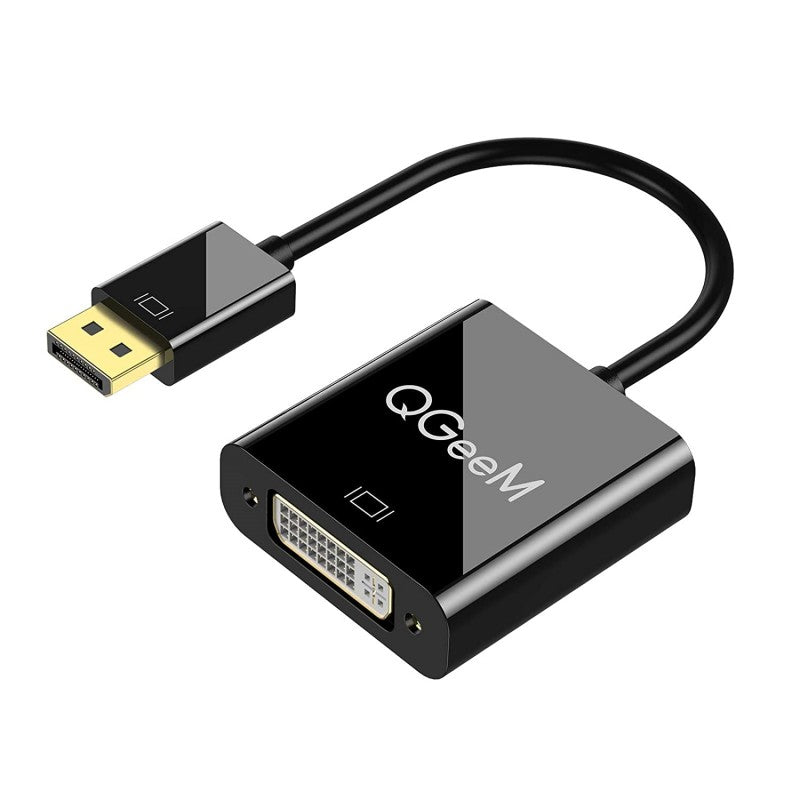 QGeeM DisplayPort to DVI DVI - D Single Link Adapter - QGeeM