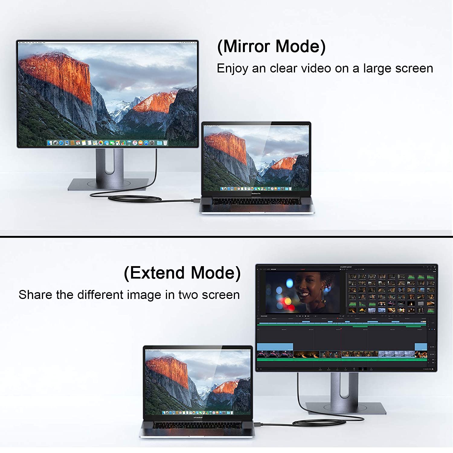 QGeeM Displayport to HDMI 1080P@60HZ Cable,Uni - Directional DisplayPort to HDMI Cable Gold Plated Cord for Lenovo, HP, ASUS, Dell and More - QGeeM