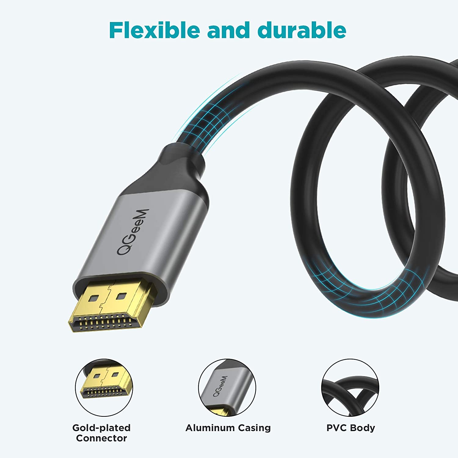 QGeeM HDMI 2.1 8K Cable - QGeeM