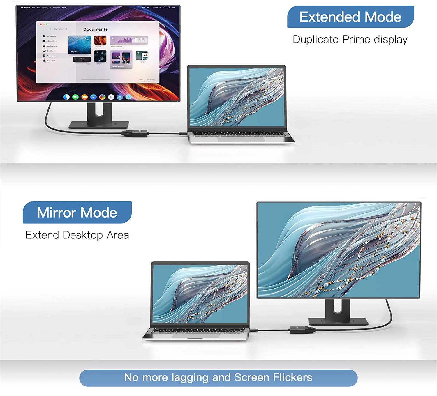 QGeeM Mini Displayport to DVI Adapter - QGeeM