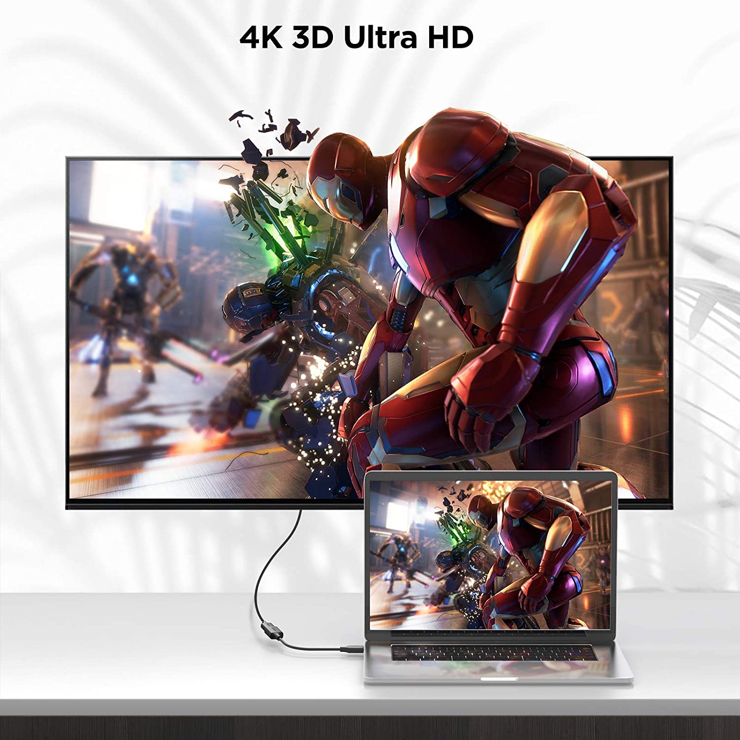 QGeeM Mini HDMI to HDMI Adapter - QGeeM