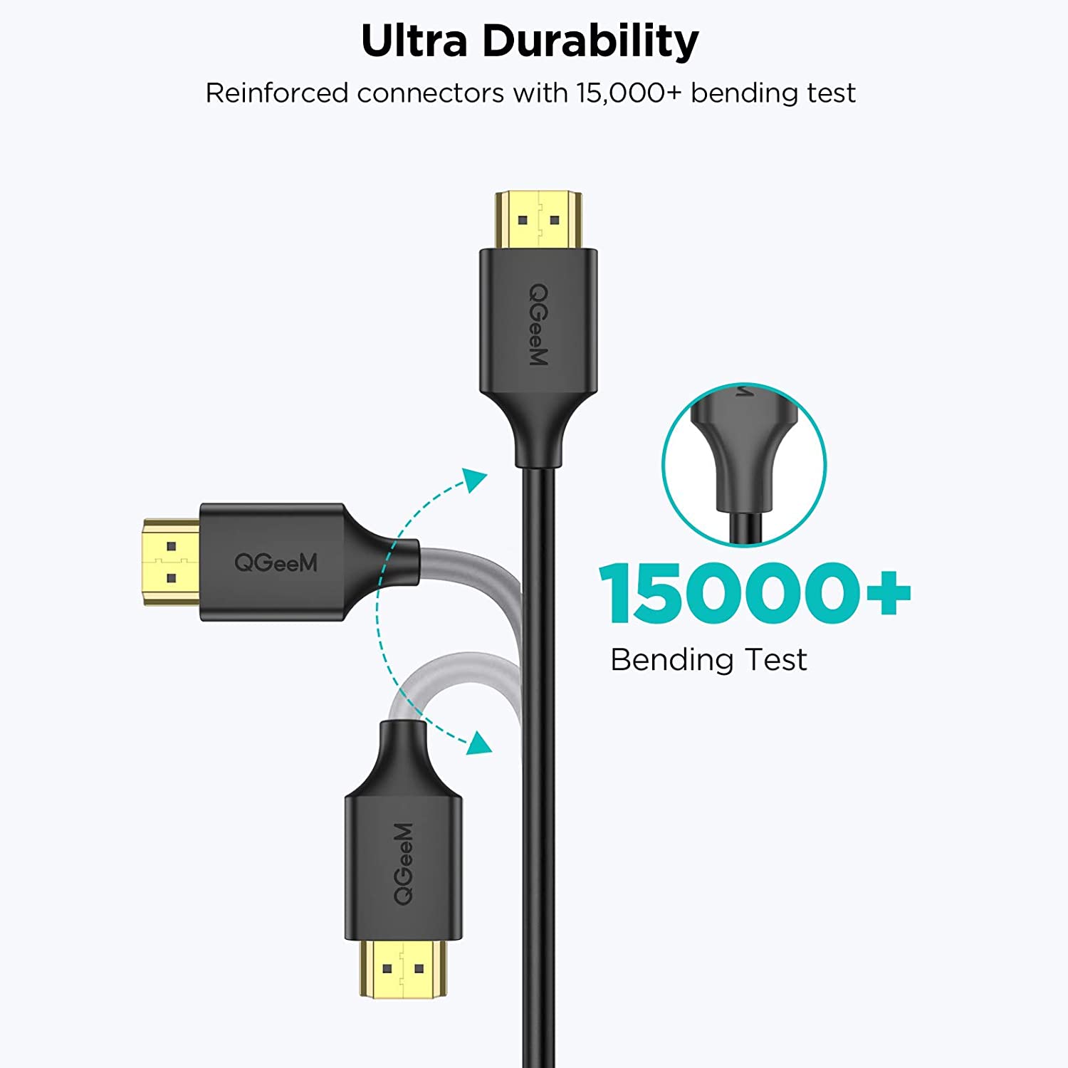 QGeeM Mini HDMI to HDMI Cable - QGeeM