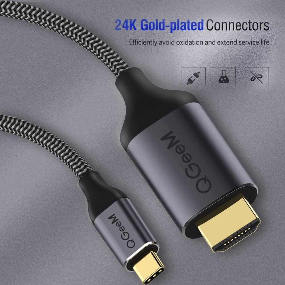 QGeeM Type C to HDMI Adapter Cable - QGeeM