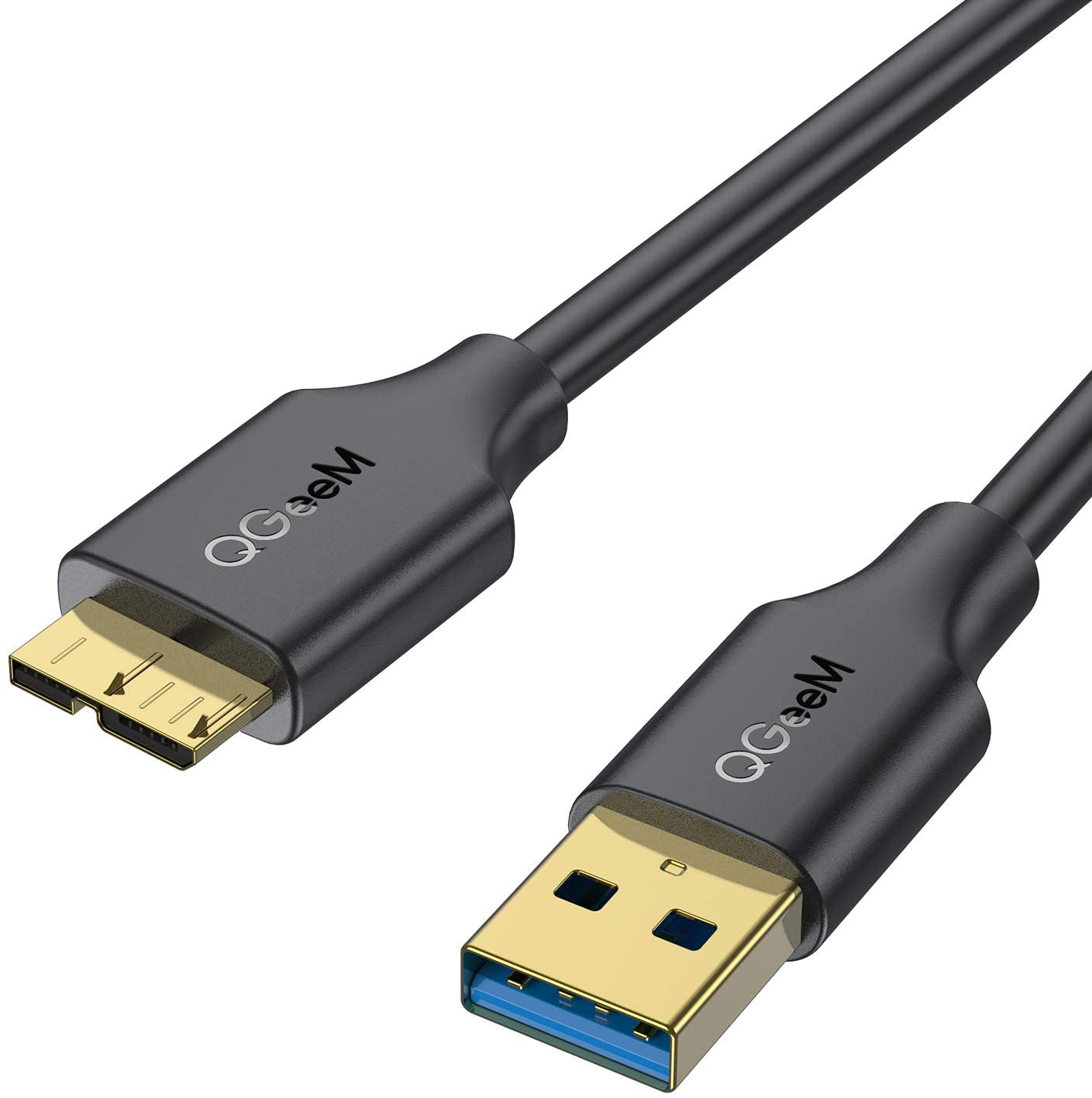 QGeeM USB 3.0 A to Micro B Cable - QGeeM