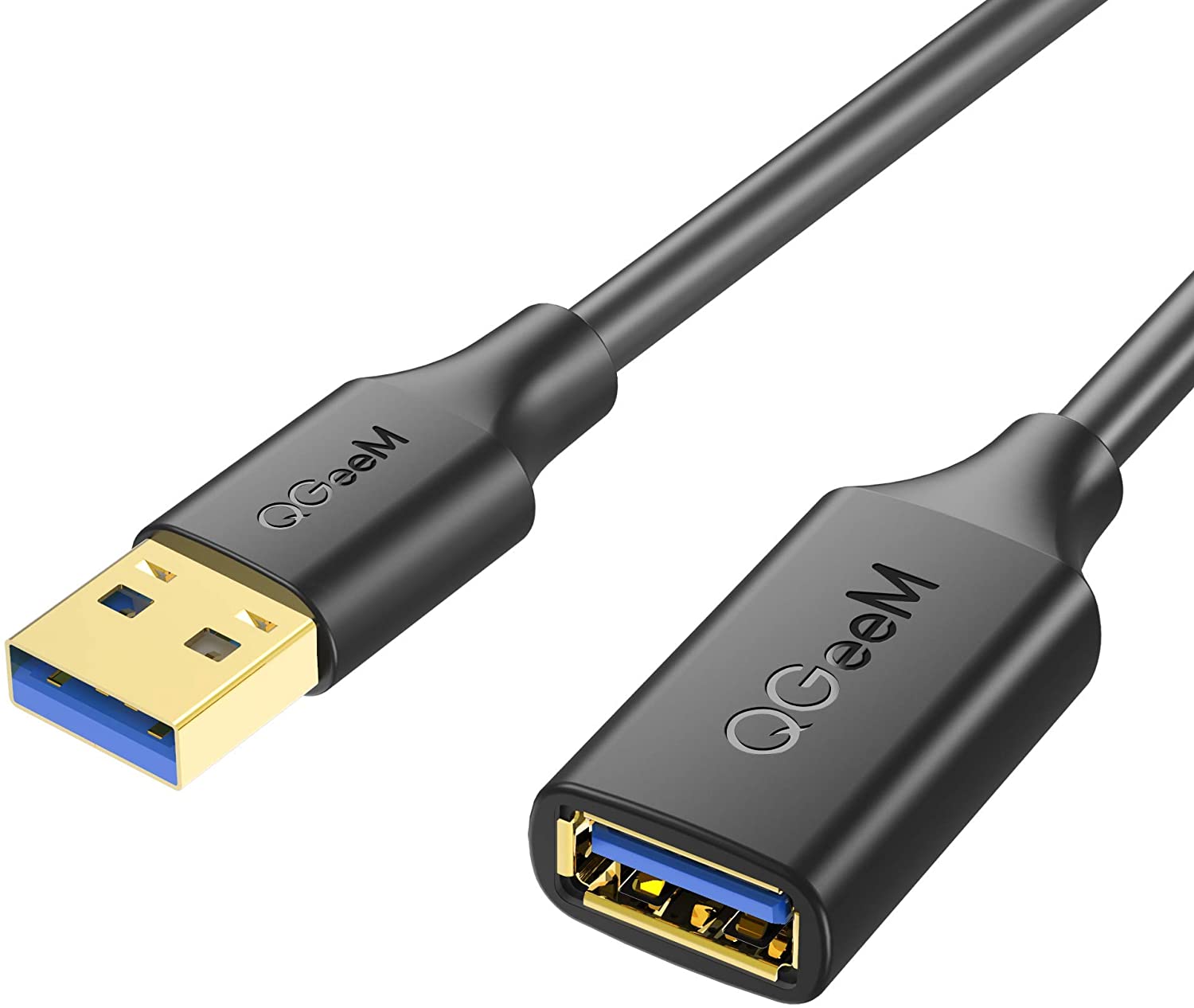 QGeeM USB 3.0 Extension Cable, Male to Female - QGeeM