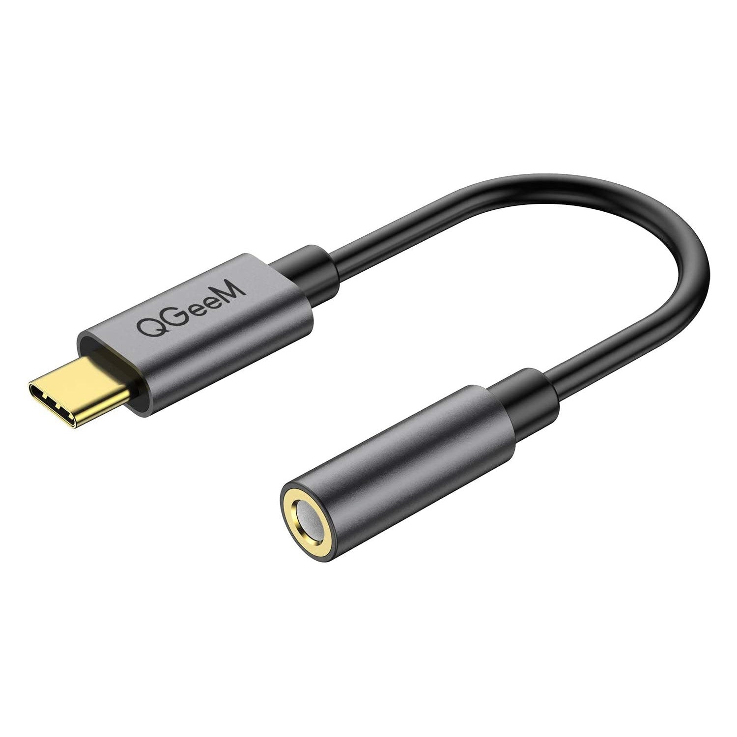 QGeeM USB-C to 3.5mm Headphone Jack Adapter
