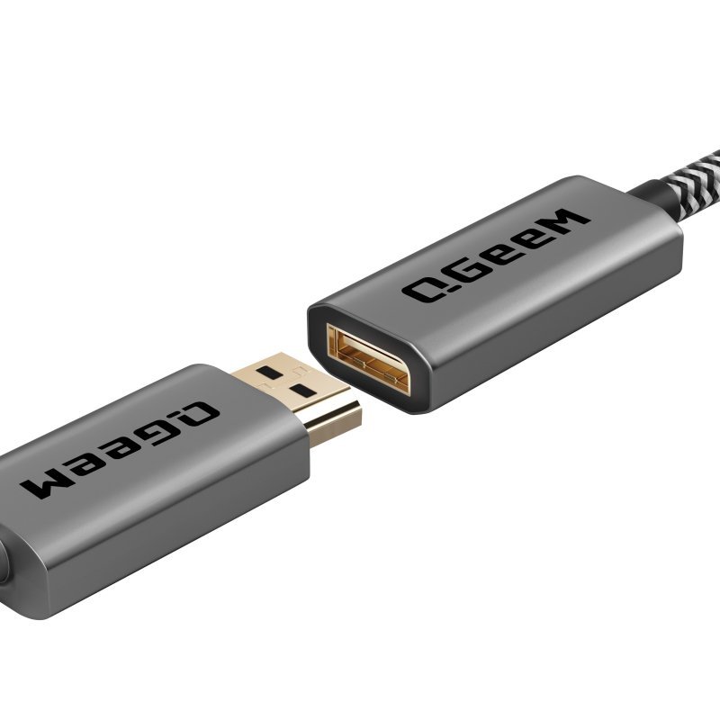 QGeeM USB C to DisplayPort 1.4 Cable 8K@60Hz Adapter Cable - QGeeM