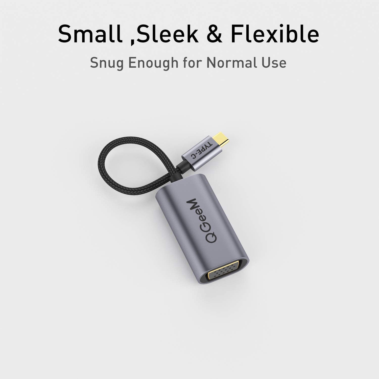 QGeeM USB C to VGA Adapter - QGeeM