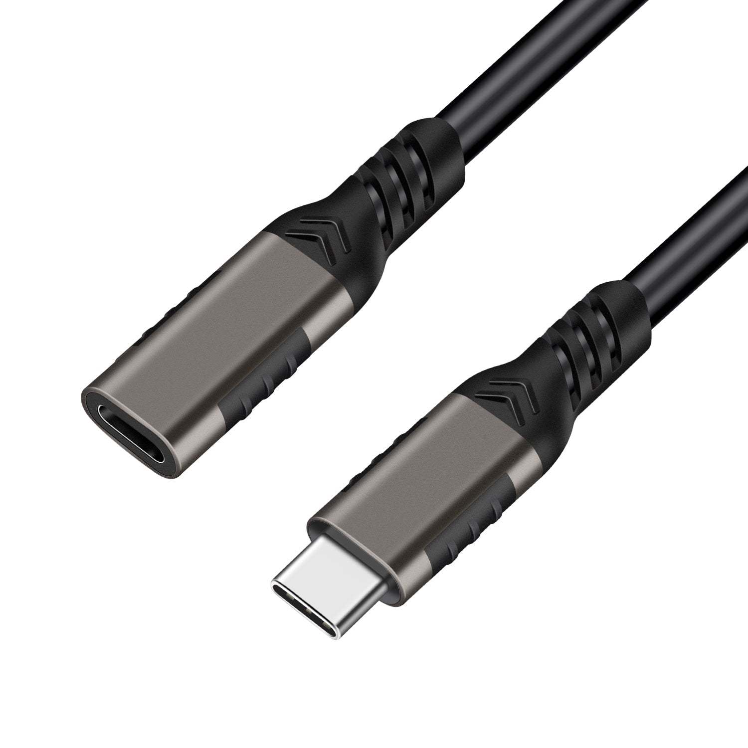 USB C Extension Cable, 20Gbps/USB 3.2 Transfer USB Type C Extender 100W/5A Fast Charging - QGeeM