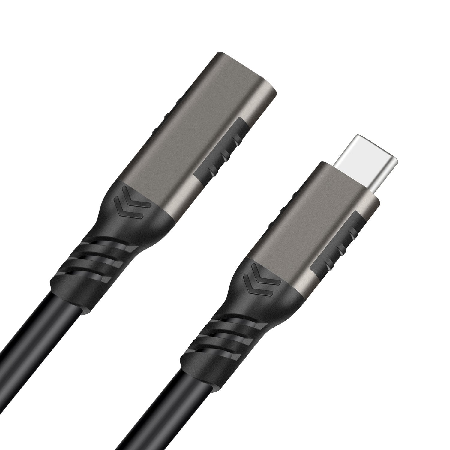 USB C Extension Cable, 20Gbps/USB 3.2 Transfer USB Type C Extender 100W/5A Fast Charging - QGeeM