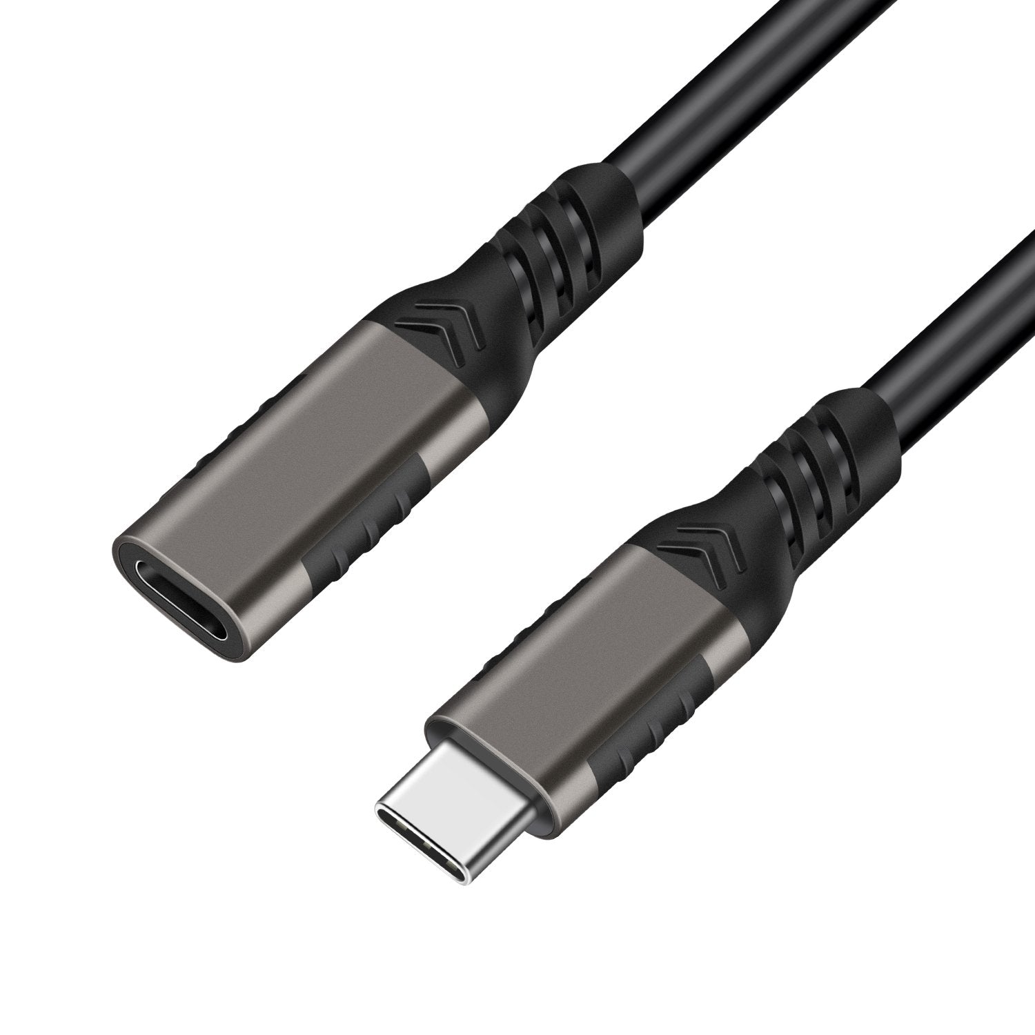USB C Extension Cable, 20Gbps/USB 3.2 Transfer USB Type C Extender 100W/5A Fast Charging - QGeeM