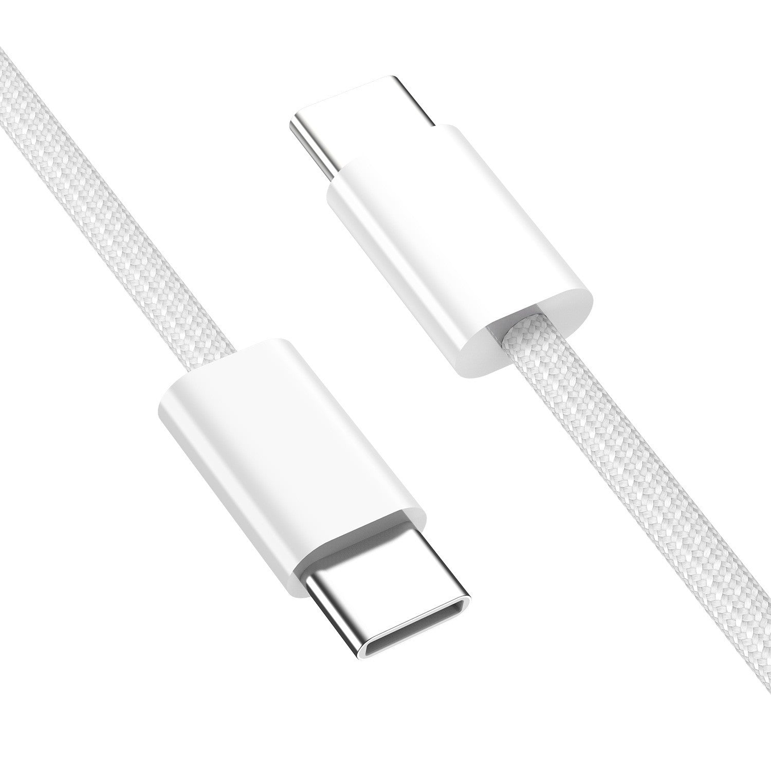 USB C to C Cable PD 20V3A 60W 480Mbps Braided Fast Charging Cable(3Pack) - QGeeM