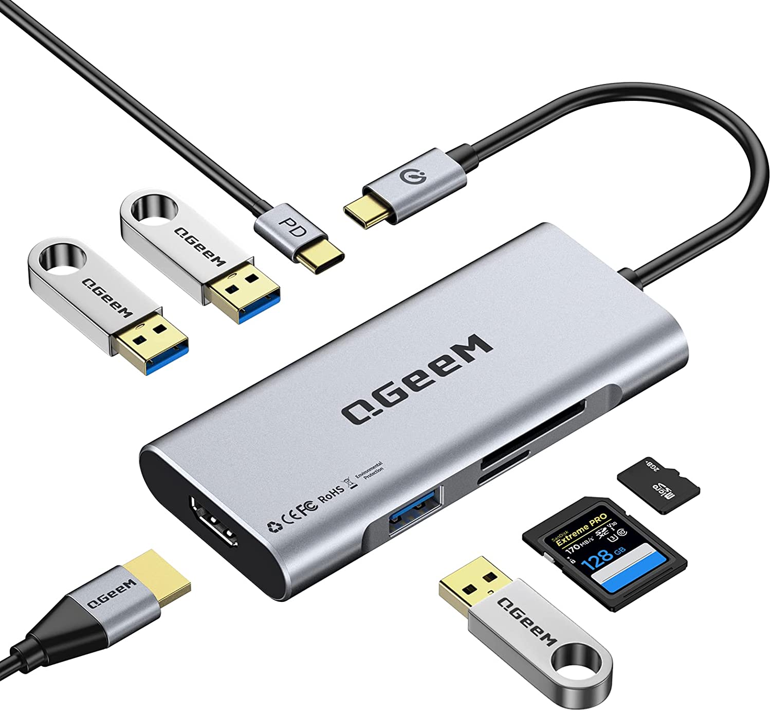 USB Hubs - QGeeM