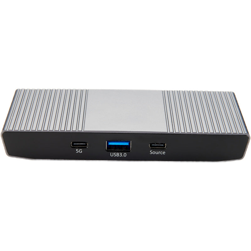 6-in-1 USB-C Docking Station - 3 Monitors HDMI+DP+USB-A - Compact Hub for Laptop/Tablet（UH06-21-A-0-SY-V1-S1）