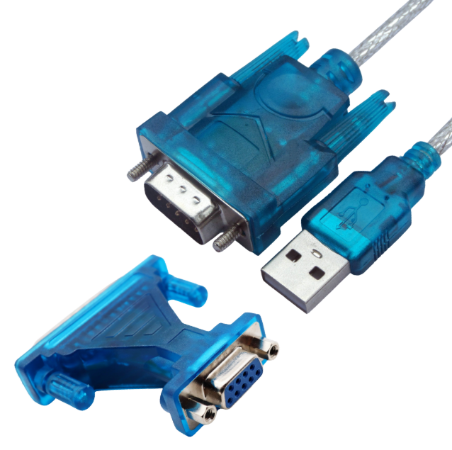USB to Serial RS232 DB9 Adapter, USB 2.0 to Serial Cable 9 Pin Male Adapter with Chipset RS-232 Converter Cable Chipset, Windows 10 8 7, -UA20A-C-2-BE