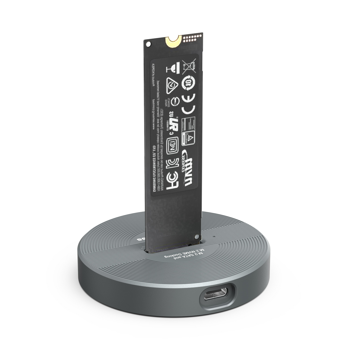 40Gbps USB4 M.2 NVMe SSD Enclosure – USB-C to M.2 Docking Station for 2230-22110, Aluminum Data Rescue Adapter for Windows/Linux/Mac OS/Android-SD04P