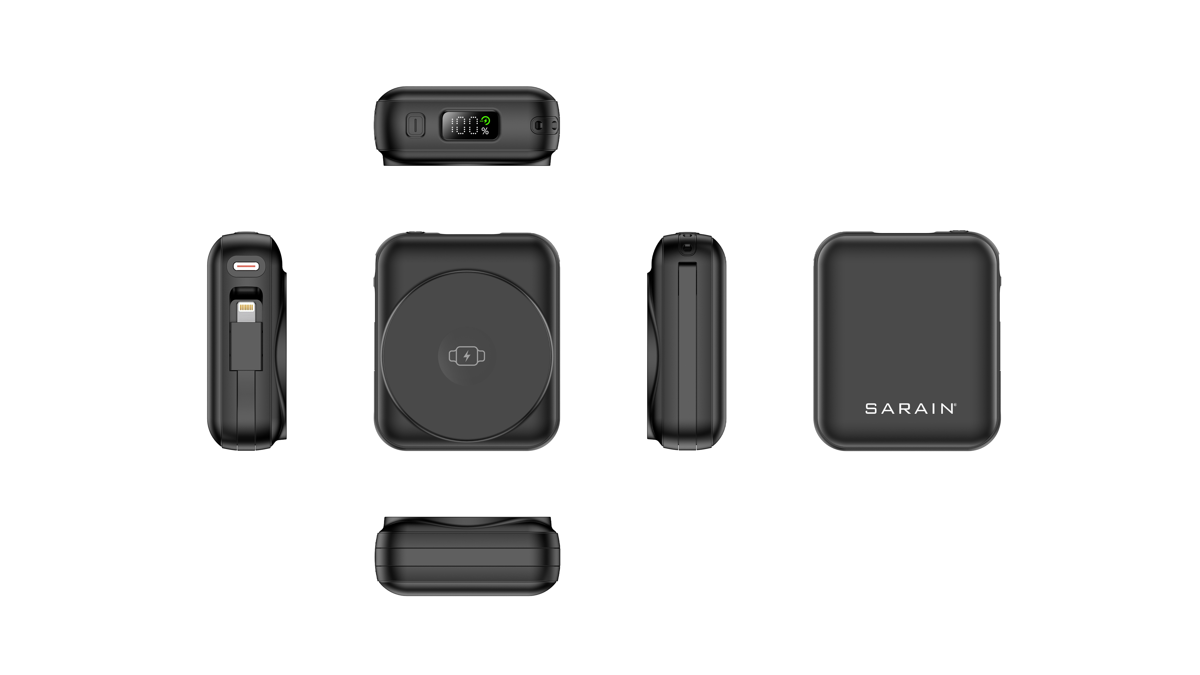 Power bank (with magnetic wireless charging function)