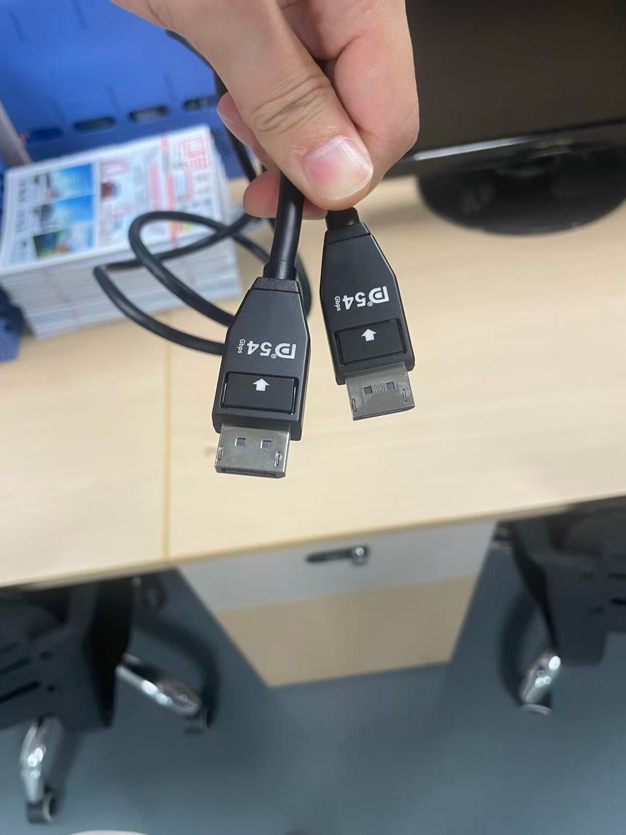 16K@30HZ DisplayPort 2.1 Cable 6 Ft, 54Gbps High Speed,16K@30HZ/8K@60HZ/4K@240HZ, HDR HDCP 3D UHBR DSC1.2a eARC, Display Port DP 2.0/1.4 Cord Compatible FreeSync G-Sync Video Card Monitor-AV100-A