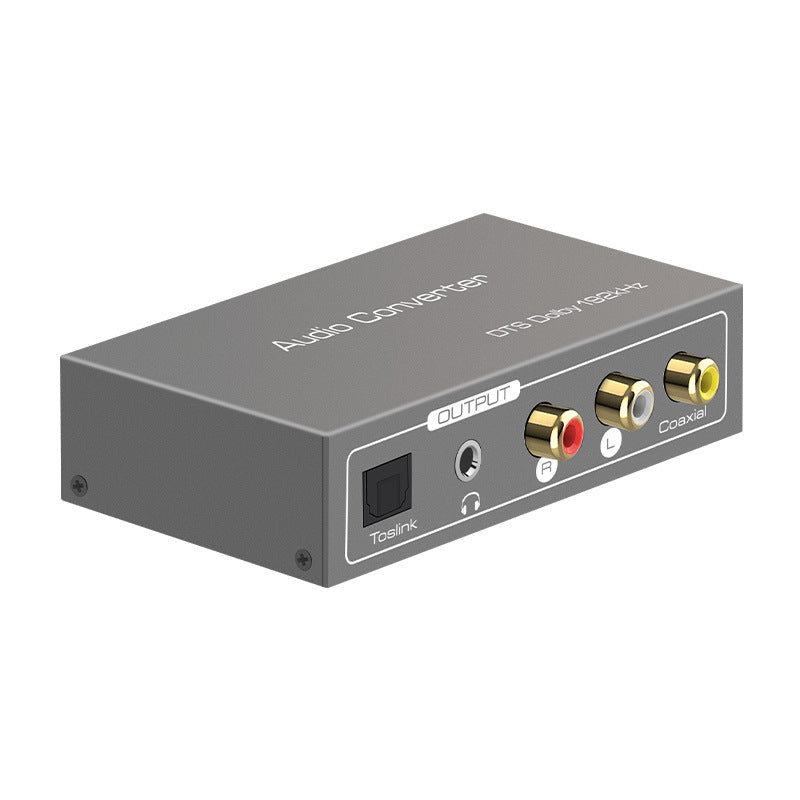 192KHz HDMI ARC Audio Extractor Digital to Analog Converter,SPDIF Toslink Coaxial to RCA 3.5mm AUX Adapter for TV, PS4, Home Theater, Soundbar--EX59-A-0-SY-V1-S1
