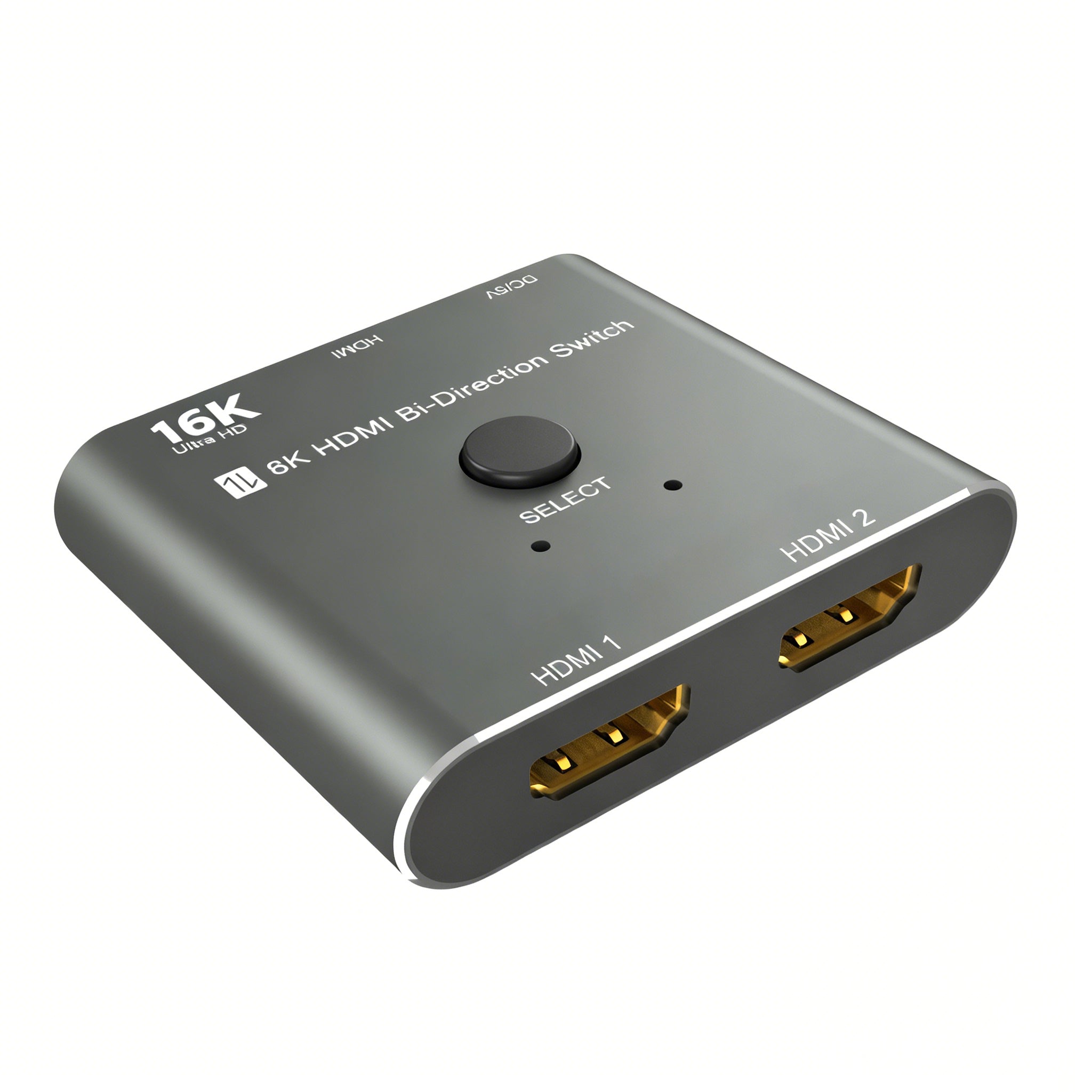 HDMI Switch, 16K HDMI Splitter 2 in 1 Out HDMI 2.1 Splitter Bi-Directional 8K@120Hz 4K@240Hz, HDMI Switcher 1 in 2 Out 16K HDMI Video Converter
