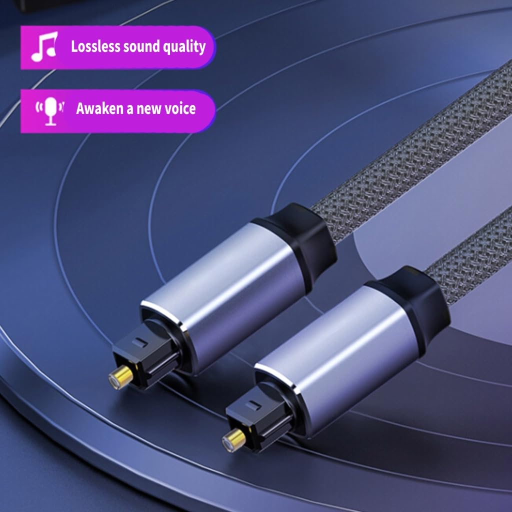 Digital Optical Cable Toslink SPDIF Coaxial Cable for TV Amplifiers Player DAC PS4 Soundbar HiFi Cable-AV81