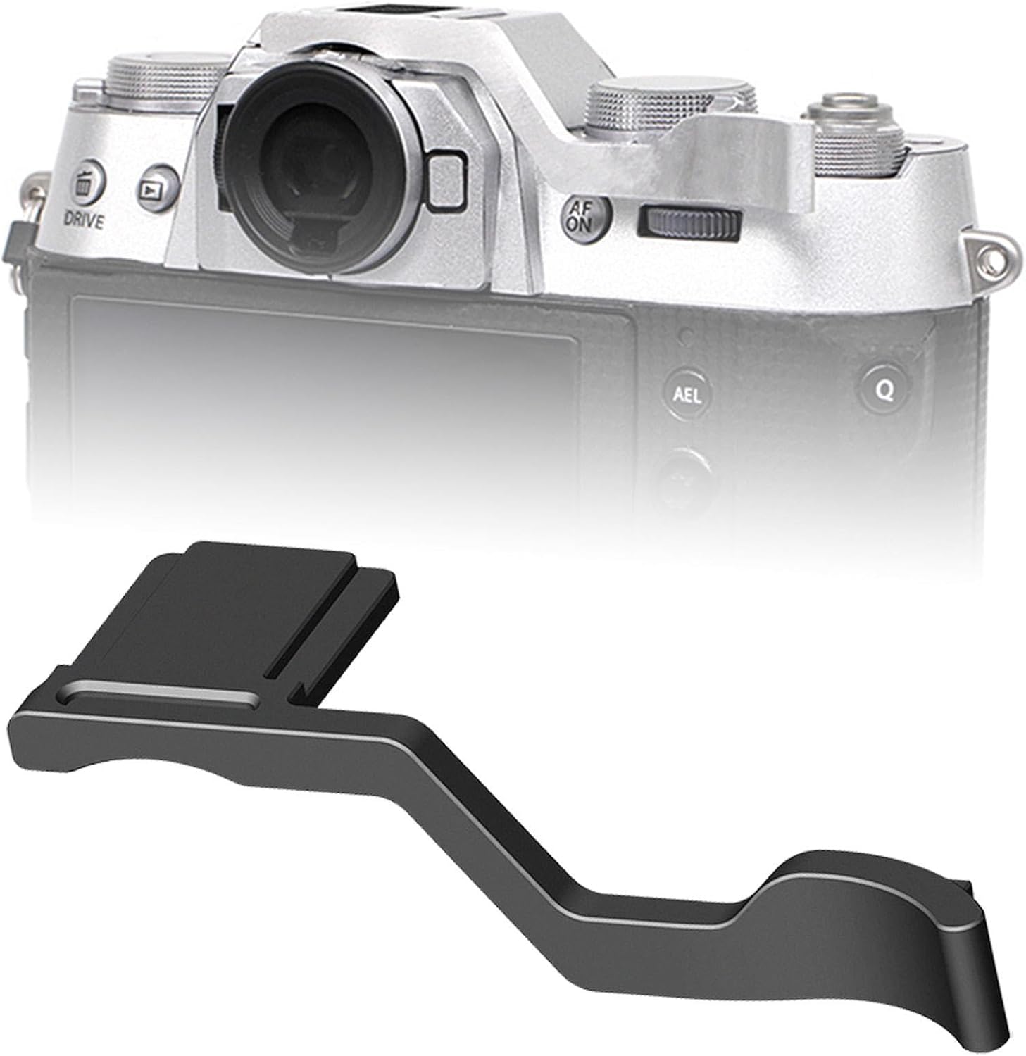 Metal Cap Hot Shoe Thumb Grip Photography Foam Pad Protective Accessory for Mirrorless Camera for XT50--X-T50-4025