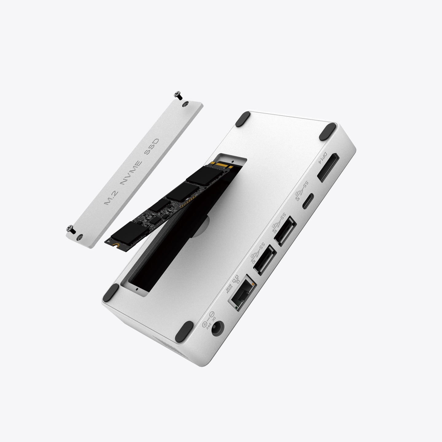 WERO Thunderbolt 3 docking station computer notebook universal built-in SSD slot simple docking station