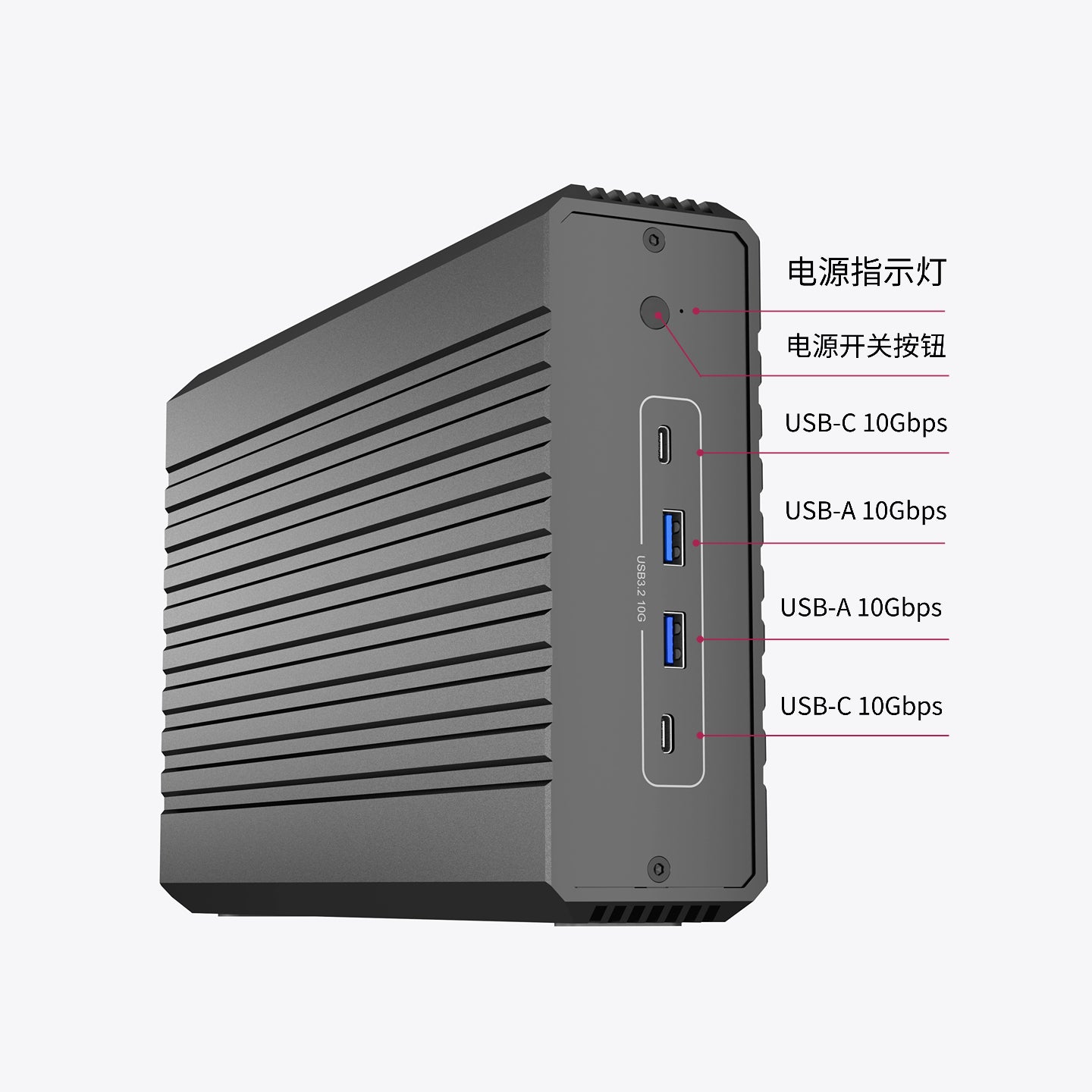 WERO Thunderbolt 3 PCIe Dock NVMe Adapter / 10 Gigabit Ethernet Card / Sound Card / Video Capture Card / DMA(TBT3-PCIe)